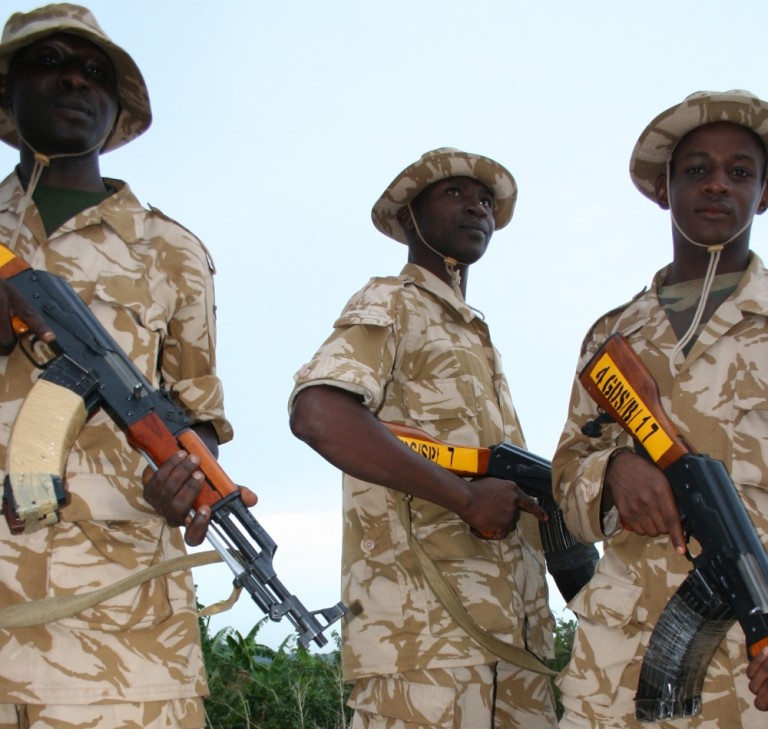 Which African country is worst at fighting insurgents?