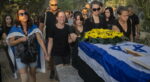 Funerale israeliano a gaza